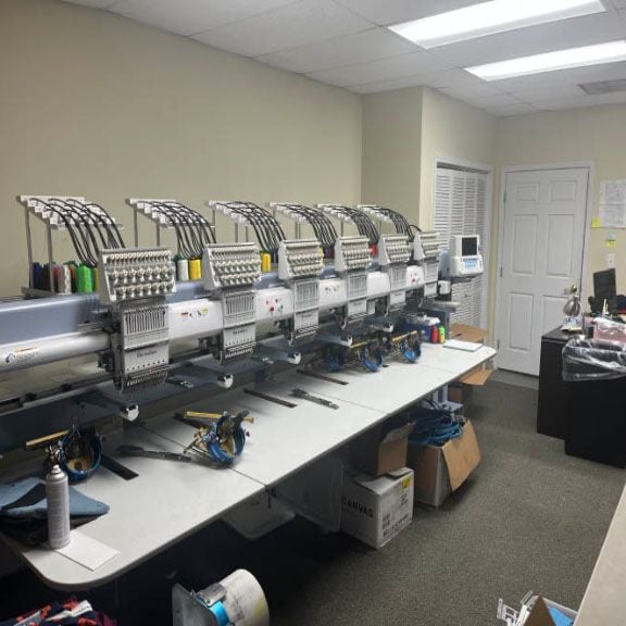 Our Embroidry Department Equipment